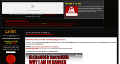Desktop Screenshot of alexanderbackman.com